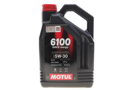 Олива моторна Technosynthese д/авто 6100 Save-nergy SAE 5W30 (4L) для MOTUL 812550 фото товару