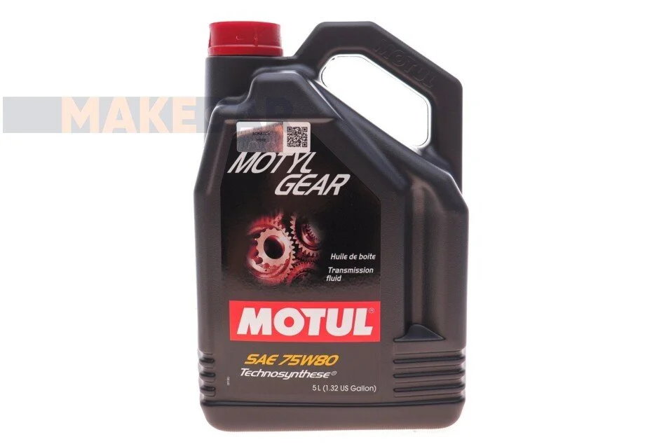 <strong>Олива трансмісійна Motylgear SAE 75W80 (5L) MOTUL 823406 (фото 1)</strong>