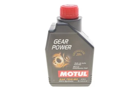 Олива трансмісійна /Gear Power 75W80 1L/111133 для MOTUL 823901 фото товару