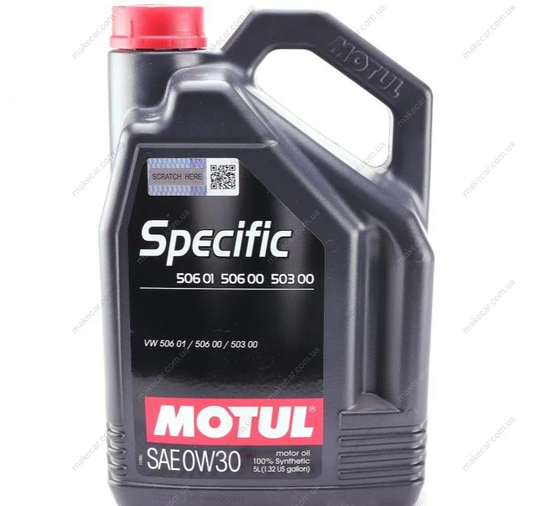 <strong>Моторна олива Motul Specific 506 01 506 00 503 00 0W-30 синтетична 5 л MOTUL 824206 (фото 1)</strong>