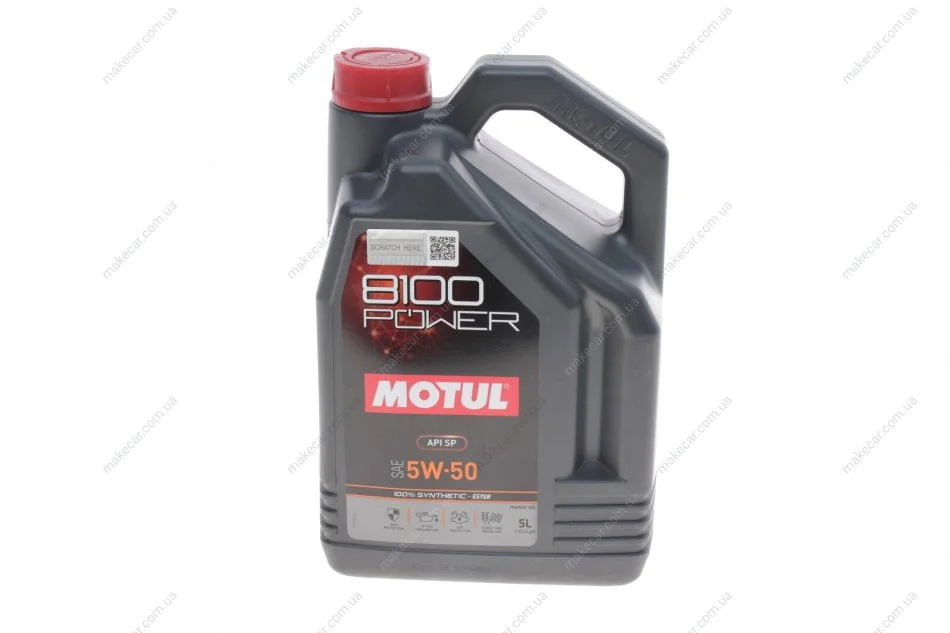 <strong>Олива моторна 824306/8100 Power 5W50 5L/111812 MOTUL 824706 (фото 1)</strong>