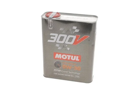 Олива 300V POWER 0W30 2L для MOTUL 826402 фото товару