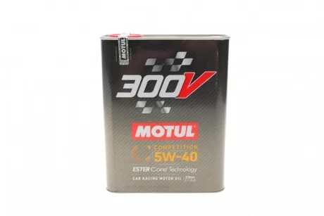 Олива 300V COMPETITION 5W40 2L для MOTUL 826602 фото товару