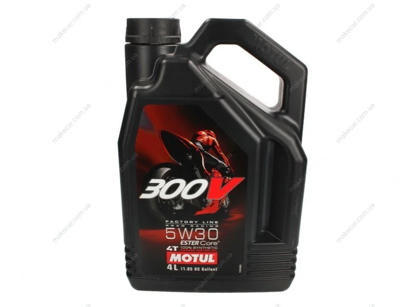 <strong>Олива 4T 300V FL SAE 5W30 4L MOTUL 835941 (фото 1)</strong>