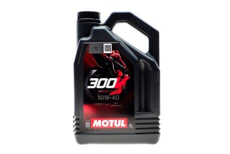 Олива 4T 300V FL SAE 10W40 4L MOTUL 836141 фото товару