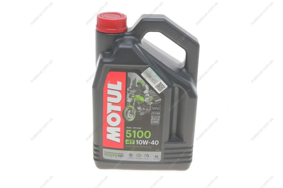 <strong>Олива моторна Motul 5100 4T 10W-40, 4л. MOTUL 836541 (фото 1)</strong>