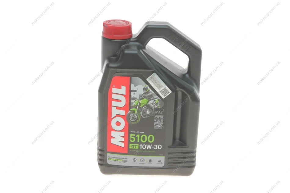 <strong>Олива 4T 5100 10W30 4L MOTUL 836641 (фото 1)</strong>