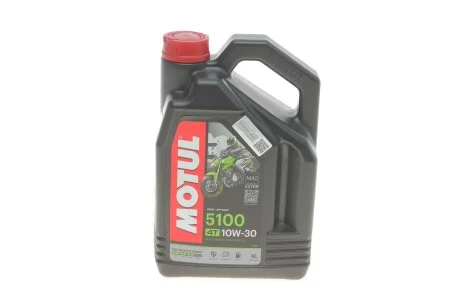 Олива 4T 5100 10W30 4L для MOTUL 836641 фото товару