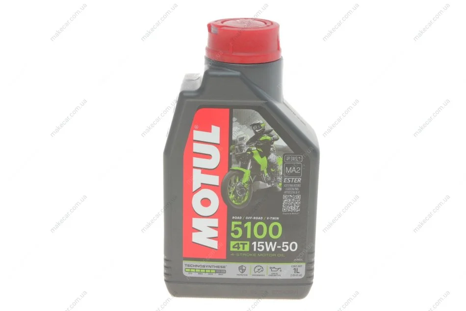 <strong>Олива моторна Motul 5100 4T 15W-50, 1л. MOTUL 836711 (фото 1)</strong>