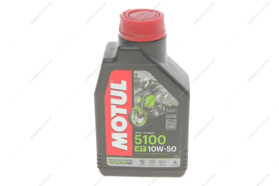 <strong>Олива 4T 5100 10W50 1L MOTUL 836811 (фото 1)</strong>