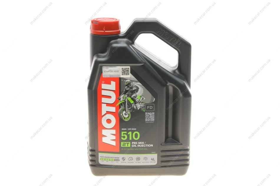 <strong>Олива 2T 510 4 L MOTUL 837441 (фото 1)</strong>
