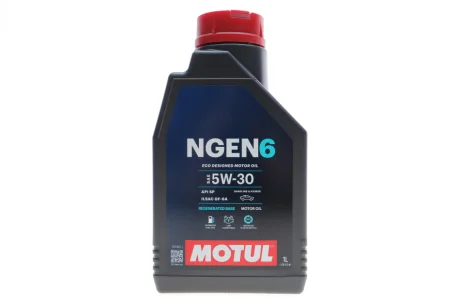 Олива моторна синтетична д/авто NGEN 6 5W30 1L для MOTUL 839811 фото товару