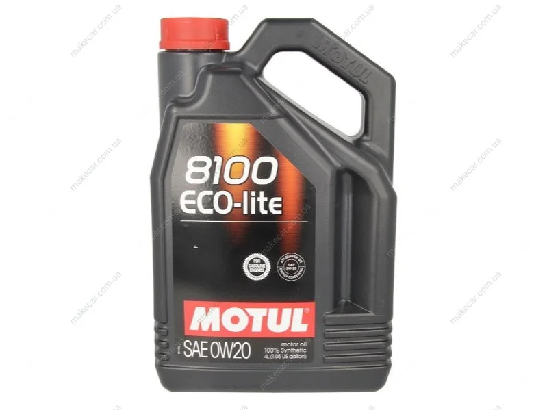 <strong>Моторна олива Motul 8100 Eco-Lite 0W-20 синтетична 4 л MOTUL 841154 (фото 1)</strong>