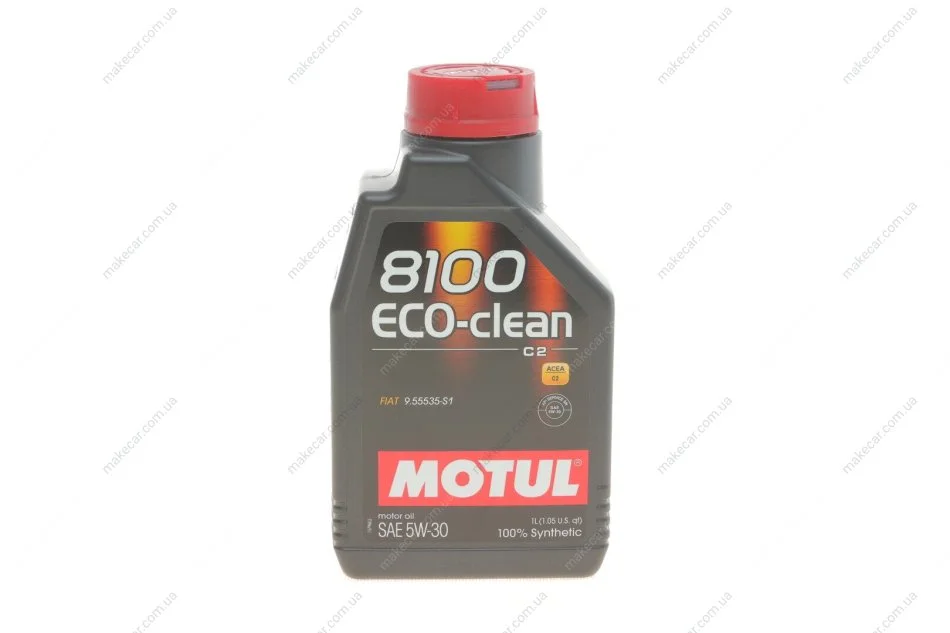 <strong>Моторна олива Motul 8100 Eco-Clean 5W-30 синтетична 1 л MOTUL 841511 (фото 1)</strong>