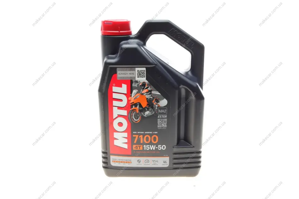 <strong>Олива 7100 4T SAE 15W50 4 L MOTUL 845241 (фото 1)</strong>