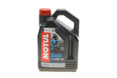 Олива 3000 4T SAE 10W40 (4L) для MOTUL 846041 фото товару