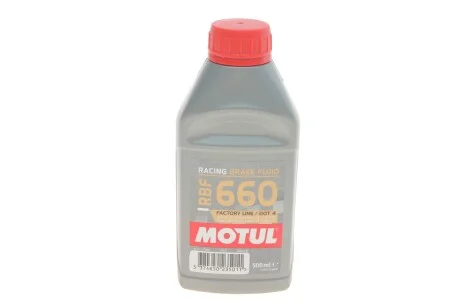 Рідина гальмівна Motul DOT 4 RBF 660 Factory Line, 0,5л. для MOTUL 847205 фото товару