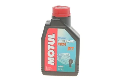 Олива 2T Outboard Tech 1 L для MOTUL 851711 фото товару