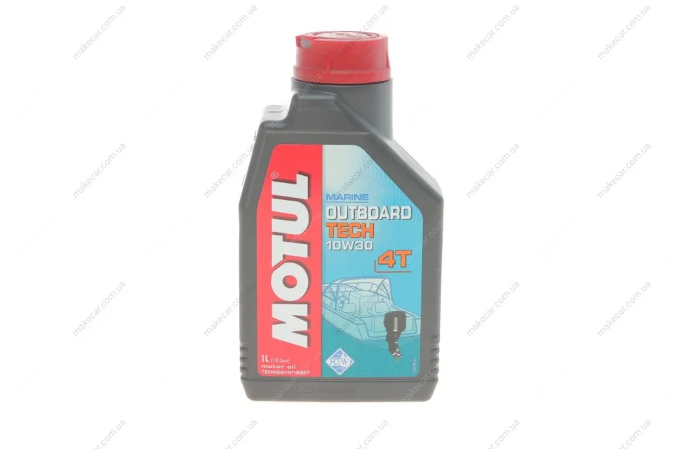 <strong>Олива 4T Outboard Tech 10W30 1 L MOTUL 852111 (фото 1)</strong>
