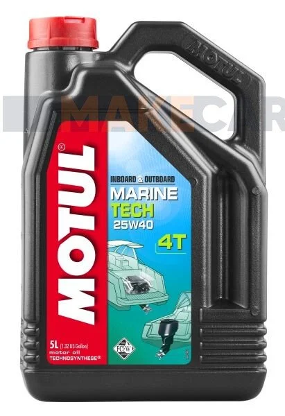 <strong>Олива Marine Tech 4T SAE 25W40 5 L MOTUL 853151 (фото 1)</strong>