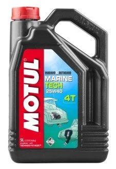 Олива Marine Tech 4T SAE 25W40 5 L для MOTUL 853151 фото товару