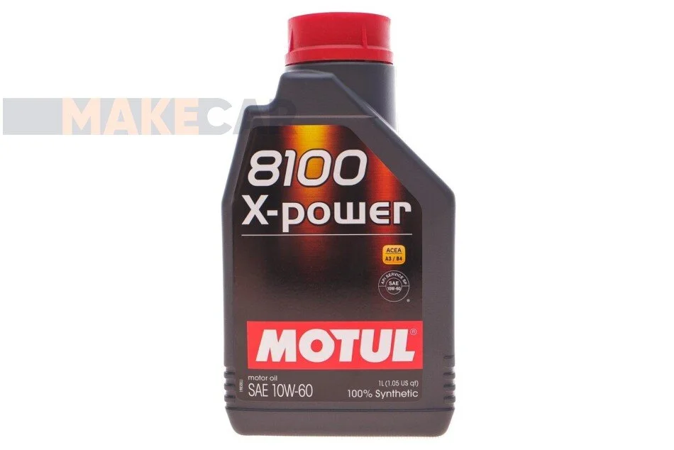 <strong>Моторна олива Motul 8100 X-Power 10W-60 синтетична 1 л MOTUL 854811 (фото 1)</strong>