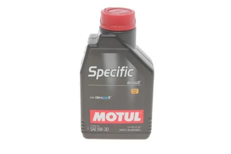 Моторна олива Motul Specific Dexos 2 5W-30 синтетична 1 л для MOTUL 860011 фото товару