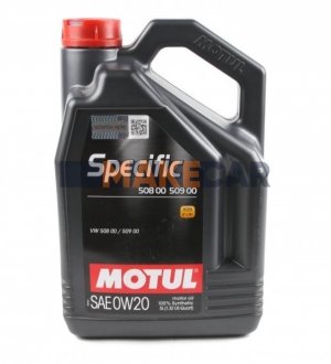 Моторна олія Specific 508.00 - 509.00 0W-20 синтетична 5 л MOTUL 867251
