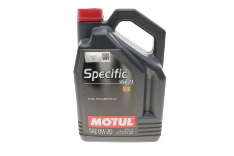 Олива моторна /SPECIFIC 952-A1 0W20 5L/111224 для MOTUL 867851 фото товару