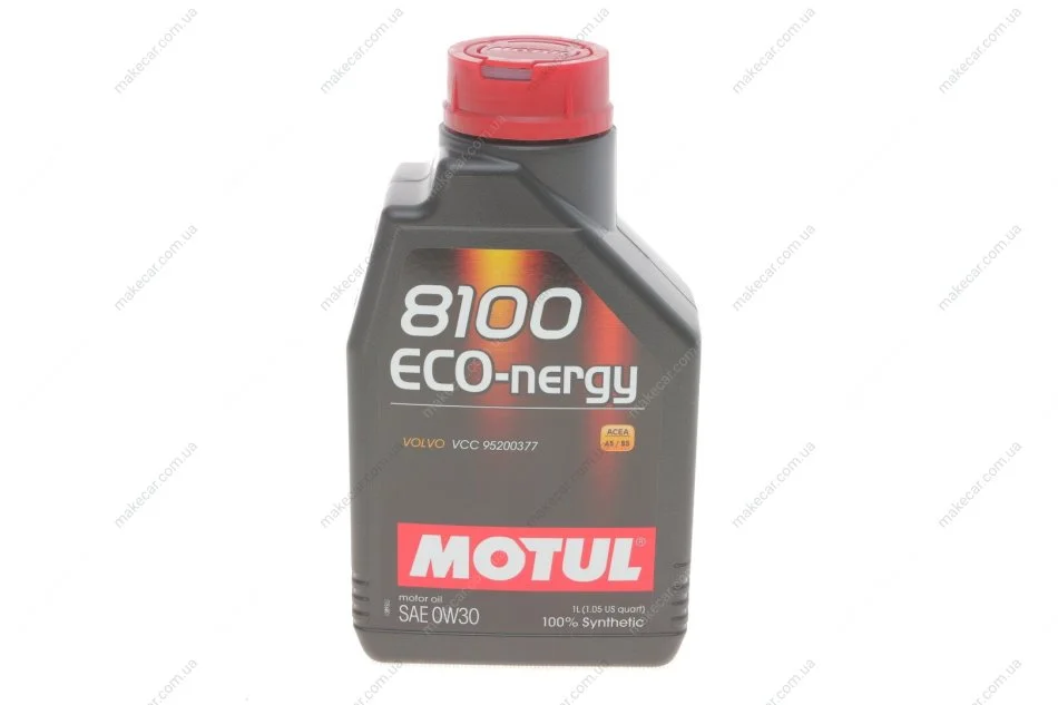 <strong>Моторна олива Motul 8100 Eco-Nergy 0W-30 синтетична 1 л MOTUL 872011 (фото 1)</strong>