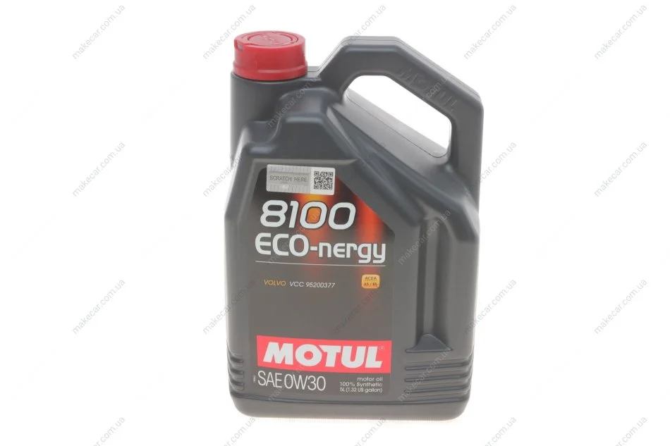 <strong>Моторна олива Motul 8100 Eco-Nergy 0W-30 синтетична 5 л MOTUL 872051 (фото 1)</strong>