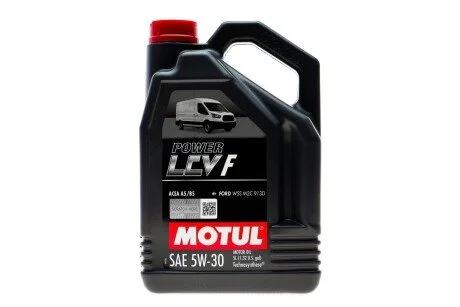 Олива моторна Motul Power LCV F 5W-30 A5/B5, 5л. для MOTUL 873251 фото товару