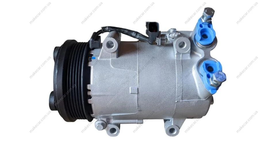 <strong>Компресор кондиціонера відновлений FORD Focus II 04-11, C-MAX 02-10, Fiesta 02-09, Fusion 02-12; MAZDA 3 BL 09-14, 3 BK 03-09; VOLVO V60 10-18, S60 10-18, V50 07-12, V70 07-16, S80 06-16, C30 06-13, S40 04-12 MSG 10-160-01034 (фото 1)</strong>