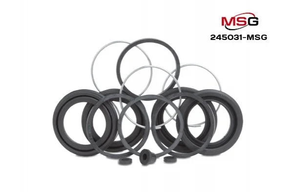 <strong>Ремкомплект гальмівного супорта TOYOTA Land Cruiser Prado 120 03-09, Hilux 05-16, Land Cruiser Prado 90 96-02, 4Runner 96-02; MITSUBISHI Pajero 07-21; LEXUS GX 02-09 MSG 245031-MSG (фото 1)</strong>