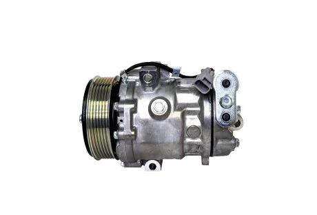 Компресор кондиціонера новий FIAT Doblo 09-23, Fiorino 07-, Linea 07-18, Doblo 15-23, Qubo 08-19, Punto 09-18, Grande Punto 05-10; PEUGEOT Bipper 08-17; CITROEN Nemo 08-17; ALFA ROMEO MiTo 08-18 для Fiat, Alfa Romeo MSG AC0192 фото товару