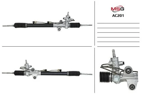 Рульова рейка з ГУР нова Acura MDX 07-13 для MSG AC201 фото товара