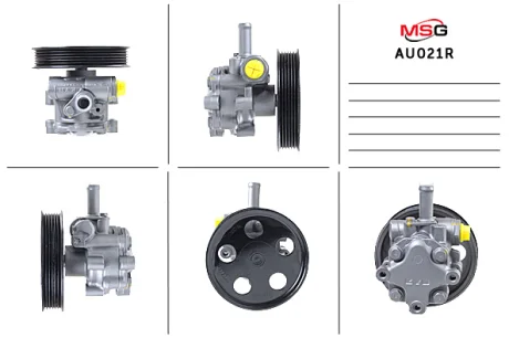 Насос ГУР відновлений Audi A4 04-08, Audi A4 00-06 для Audi MSG AU021R фото товару