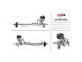 <strong>Рульова рейка з ГУР нова VW Golf IV 97-03, Audi A3 96-03, Skoda Octavia Tour 96-10 MSG AU 209 (фото 1)</strong>