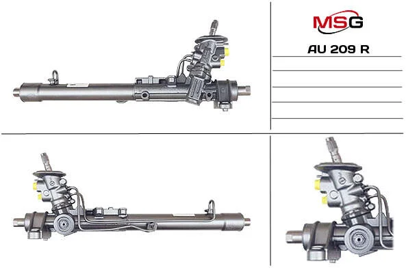 <strong>Рульова рейка з ГУР відновлена VW Golf IV 97-03, Audi A3 96-03, Skoda Octavia Tour 96-10 MSG AU209R (фото 1)</strong>