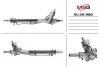<strong>Рульова рейка з ГПК нова Audi A6 97-04 MSG AU 215 (фото 1)</strong>