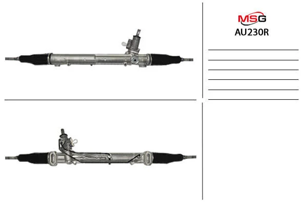 <strong>Рульова рейка з ГУР відновлена Audi Q5 08-16 MSG AU230R (фото 1)</strong>