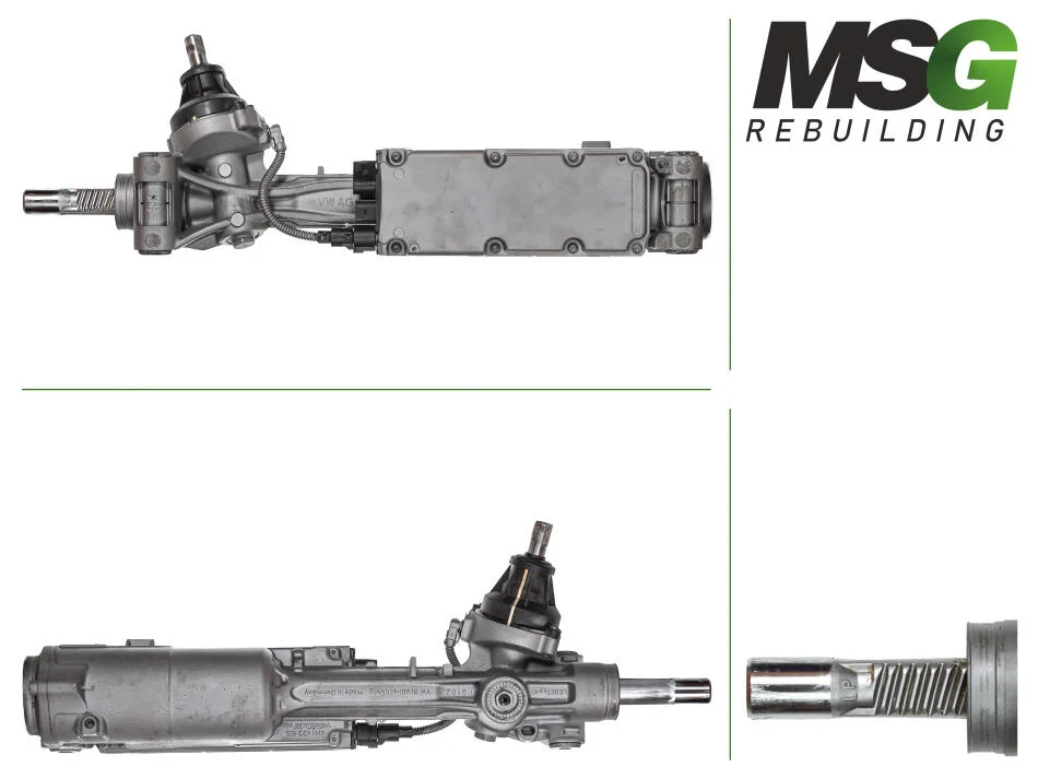 <strong>Рульова рейка з ЕУР відновлена VW Touareg 18-, Audi Q8 18-, Audi Q7 15- MSG AU410.NL00.R (фото 1)</strong>
