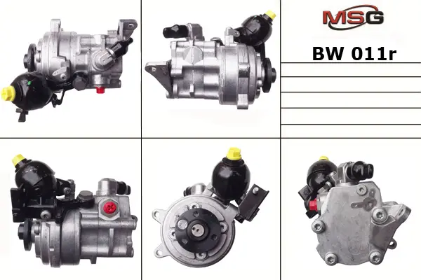 <strong>Насос ГПК відновлений BMW 6 E63-64 04-11, BMW 7 E65-68 01-08 MSG BW011R (фото 1)</strong>