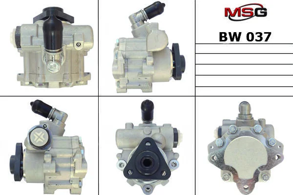 <strong>Насос ГУР новий BMW 7 E65-68 01-08, BMW X5 E53 00-07 MSG BW037 (фото 1)</strong>