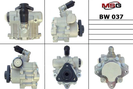 Насос ГУР новий BMW 7 E65-68 01-08, BMW X5 E53 00-07 для BMW MSG BW037 фото товару