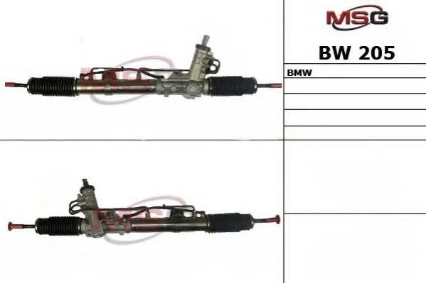 <strong>Рейка с Г/У BMW 3 E-46 1998-2005 MSG BW 205 (фото 1)</strong>