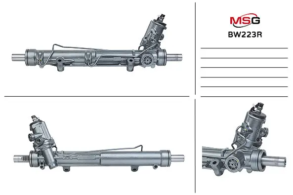 <strong>Рульова рейка з ГУР з тягами відновлена BMW X3 E83 04-10 MSG BW223R (фото 1)</strong>