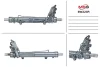 <strong>Рульова рейка з ГУР з тягами відновлена BMW X3 E83 04-10 MSG BW223R (фото 1)</strong>