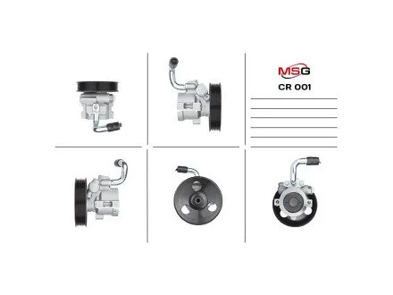 Насос ГУР новий Opel Antara 06-15, Chevrolet Nubira 05-11, Chevrolet Lacetti 04-13 для Chevrolet, Opel MSG CR 001 фото товару
