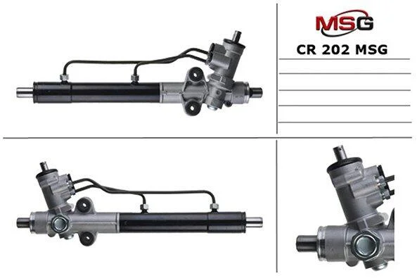 <strong>Рульова рейка з ГУР нова Chevrolet Nubira 05-11, Chevrolet Lacetti 04-13, Daewoo Nubira 03-05 MSG CR202 (фото 1)</strong>
